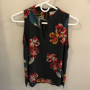 loft floral tank